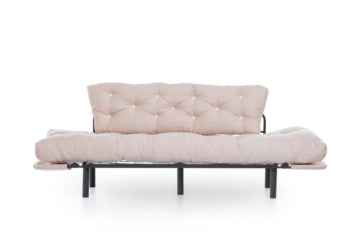 Nitta Triple Bettsofa - Sahne in Sahne präsentiert im Onlineshop von KAQTU Design AG. Bettsofa ist von Atelier Del Sofa