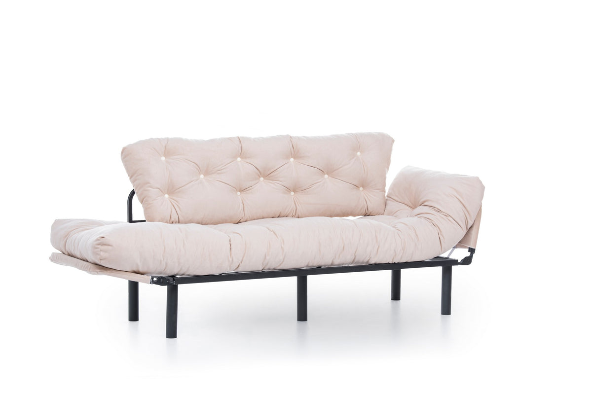 Nitta Triple Bettsofa - Sahne in Sahne präsentiert im Onlineshop von KAQTU Design AG. Bettsofa ist von Atelier Del Sofa