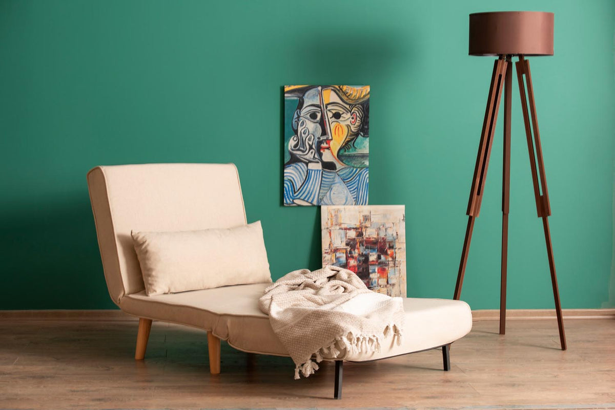 Folde Single Bettsofa - Sahne in Sahne präsentiert im Onlineshop von KAQTU Design AG. Bettsessel ist von Atelier Del Sofa