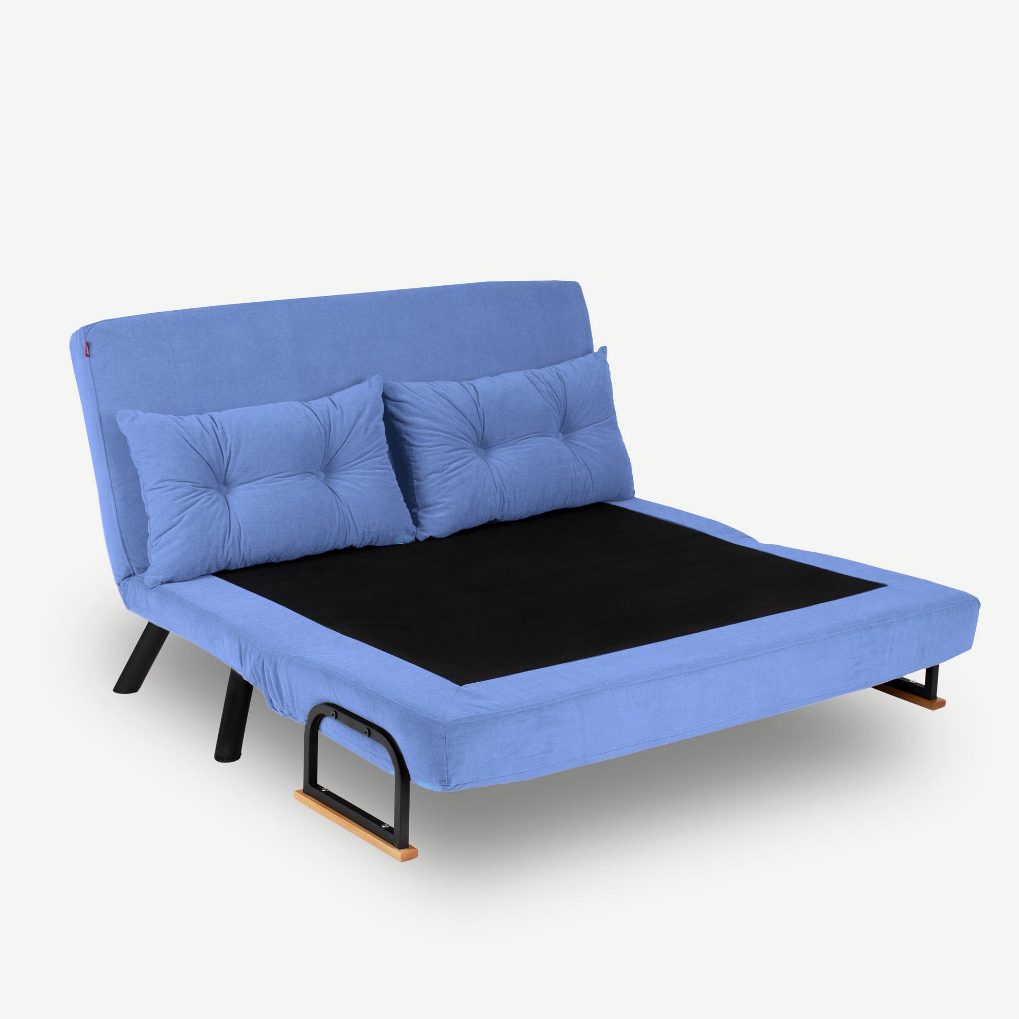 Entdecken Sie das Sando 2-Sitzer Schlafsofa in modernem Blau – die perfekte Kombination aus Komfort, Stil und Funktionalität für Ihr Zuhause.