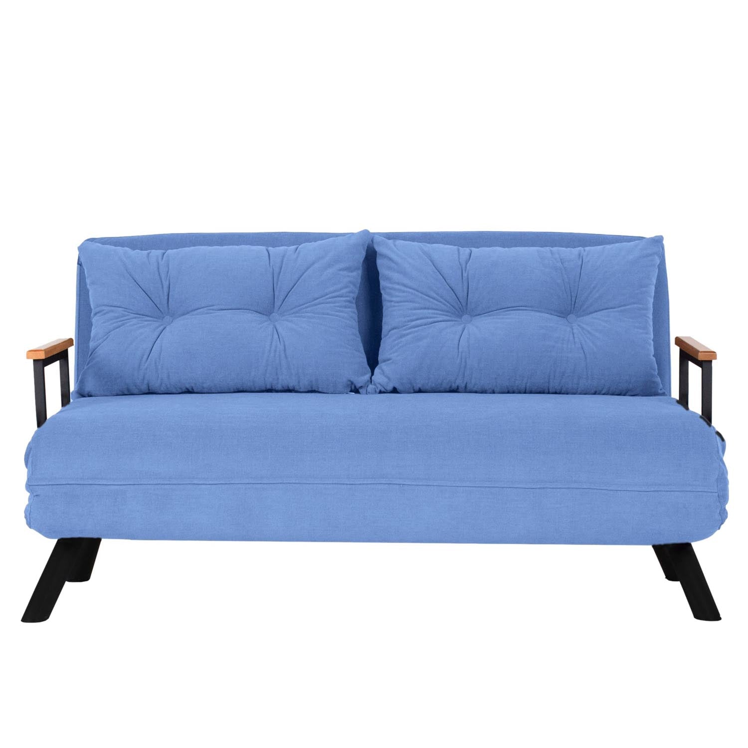 Entdecken Sie das Sando 2-Sitzer Schlafsofa in modernem Blau – die perfekte Kombination aus Komfort, Stil und Funktionalität für Ihr Zuhause.
