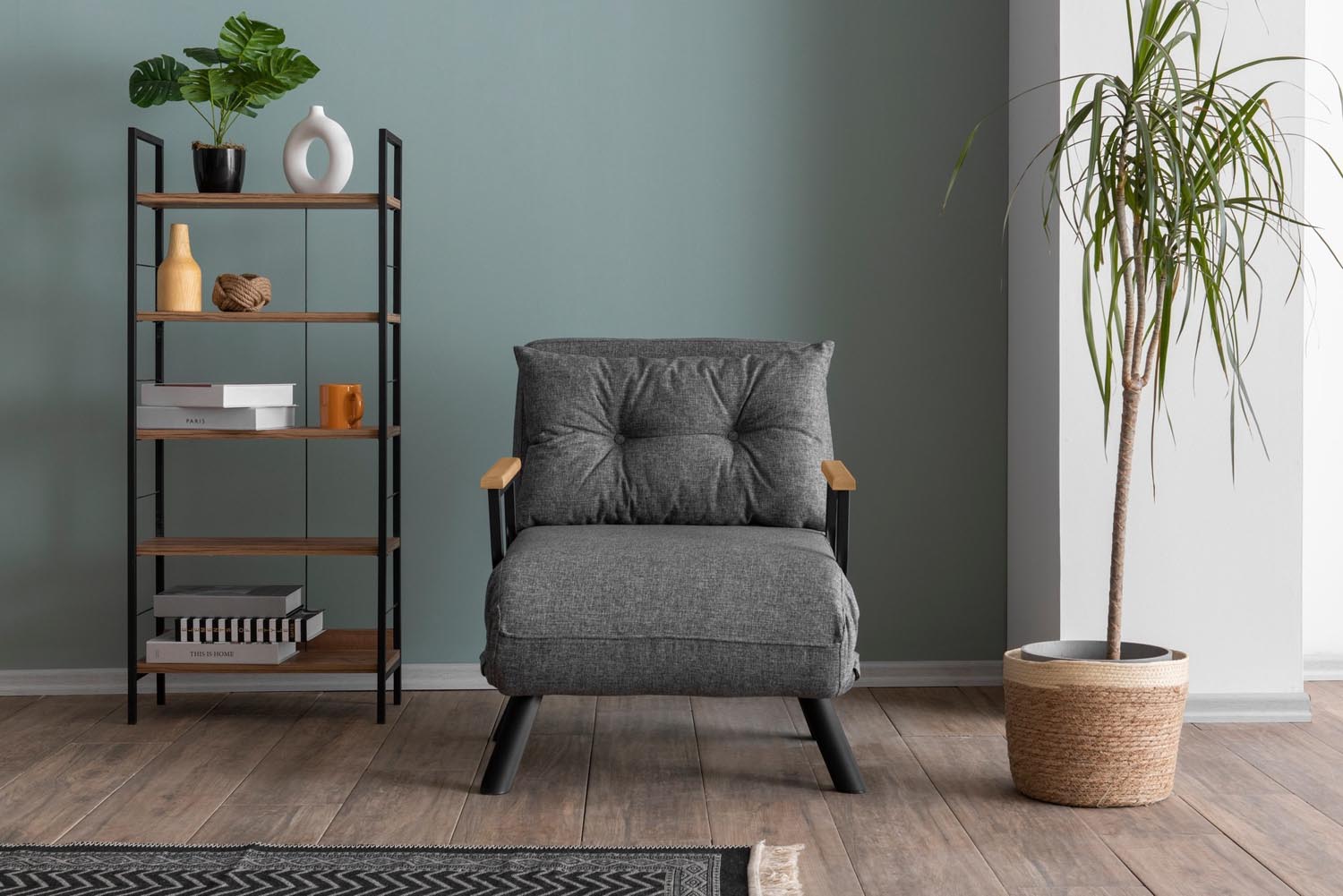 Entdecken Sie das stilvolle Sando Single Bettsofa in Hellgrau von Atelier Del Sofa – der perfekte Mix aus Komfort und modernem Design für Ihr Zuhause.