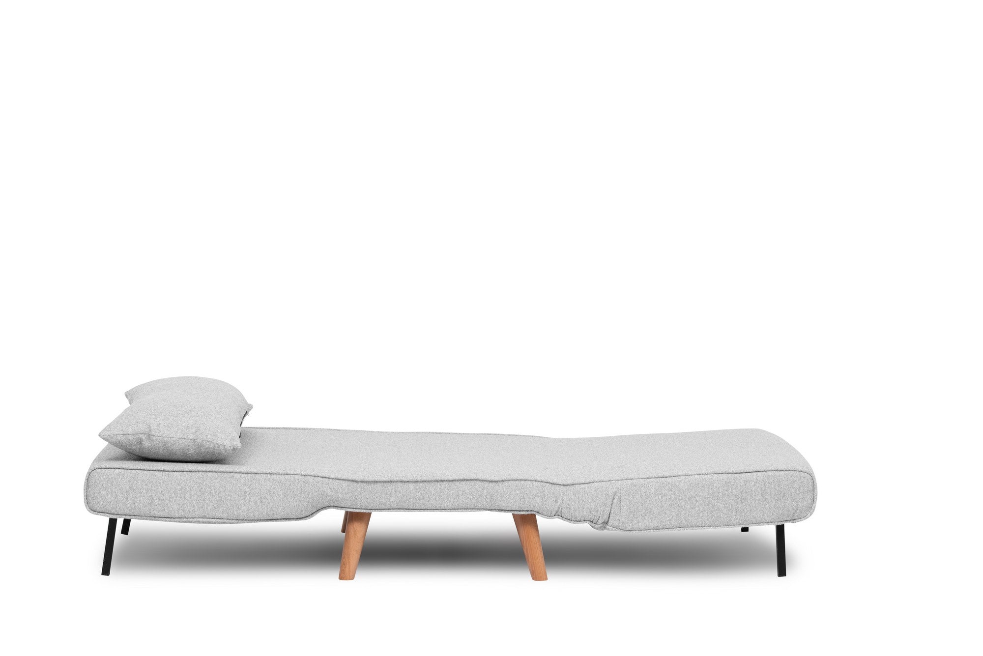 Entdecken Sie das Folde Single Bettsofa in stilvollem Grau von Atelier Del Sofa – ideal für kleine Räume und Gästeübernachtungen.