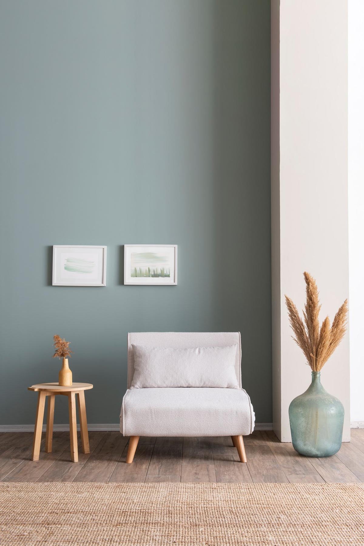 Folde Single Bettsofa - Weiss in Weiss präsentiert im Onlineshop von KAQTU Design AG. Bettsessel ist von Atelier Del Sofa