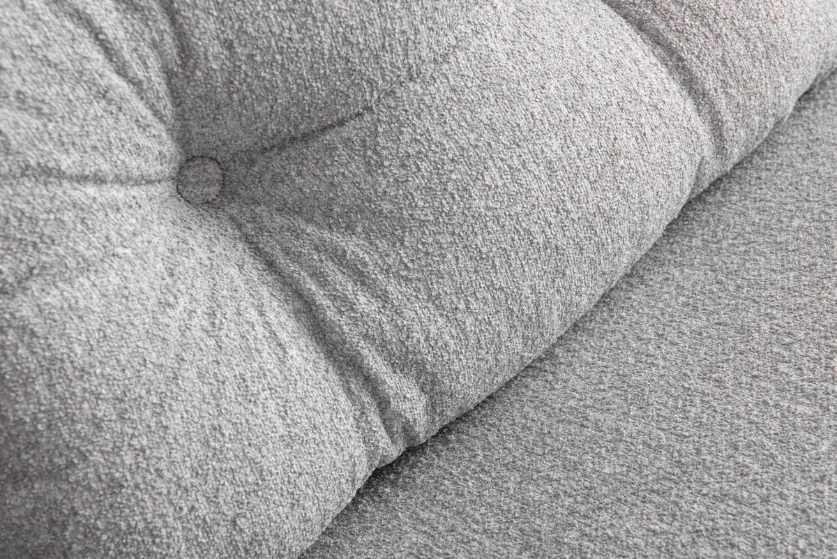 Sando 2 Bettsofa - Grau in Grau präsentiert im Onlineshop von KAQTU Design AG. Bettsofa ist von Atelier Del Sofa
