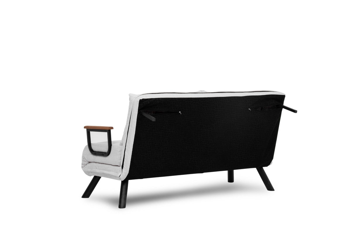 Sando 2 Bettsofa - Weiss in Weiss präsentiert im Onlineshop von KAQTU Design AG. Bettsofa ist von Atelier Del Sofa
