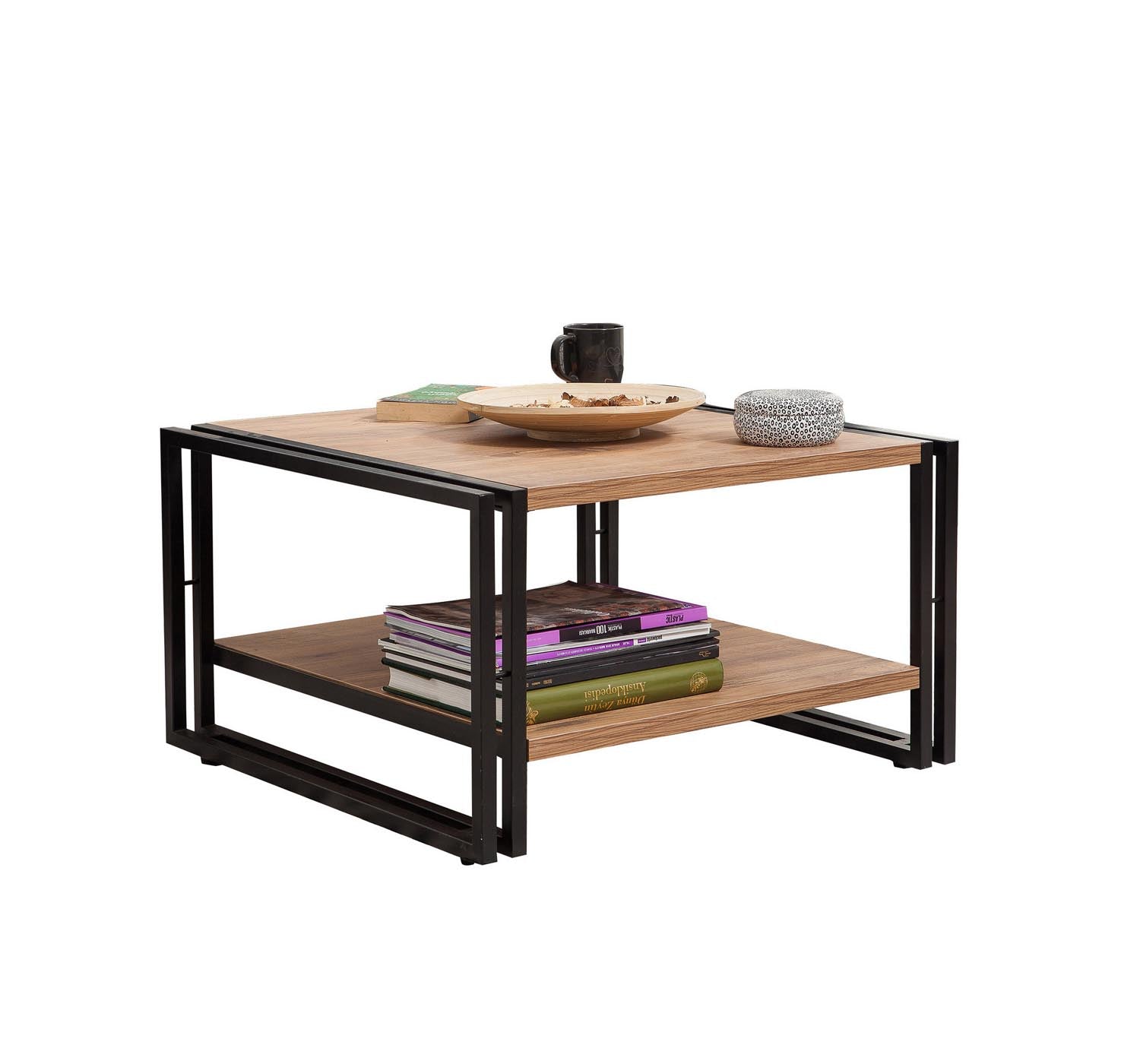 Cosmo Arena in Atlantische Kiefer Schwarz präsentiert im Onlineshop von KAQTU Design AG. Beistelltisch ist von Hanah Home