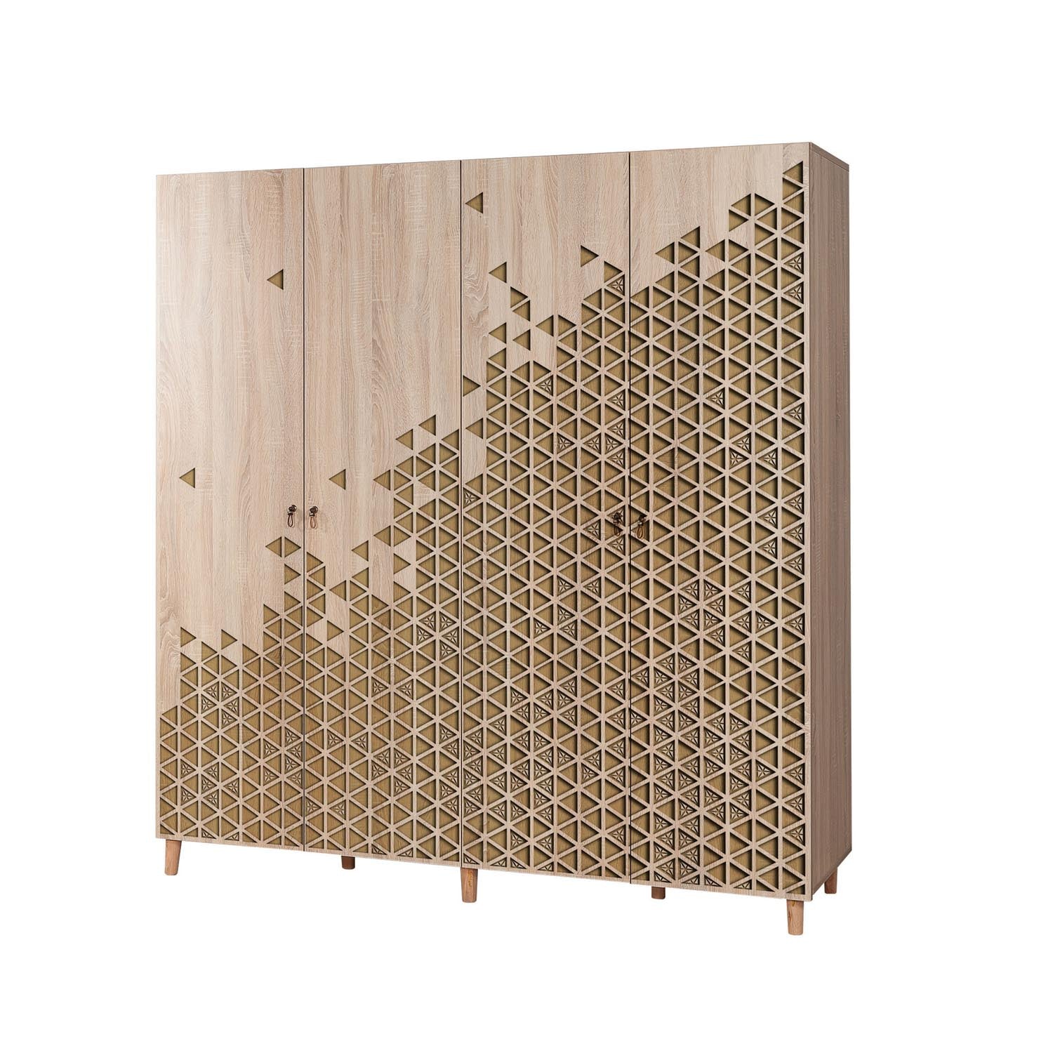 İmaj-120 in Sonoma Eiche präsentiert im Onlineshop von KAQTU Design AG. Garderobe ist von Hanah Home