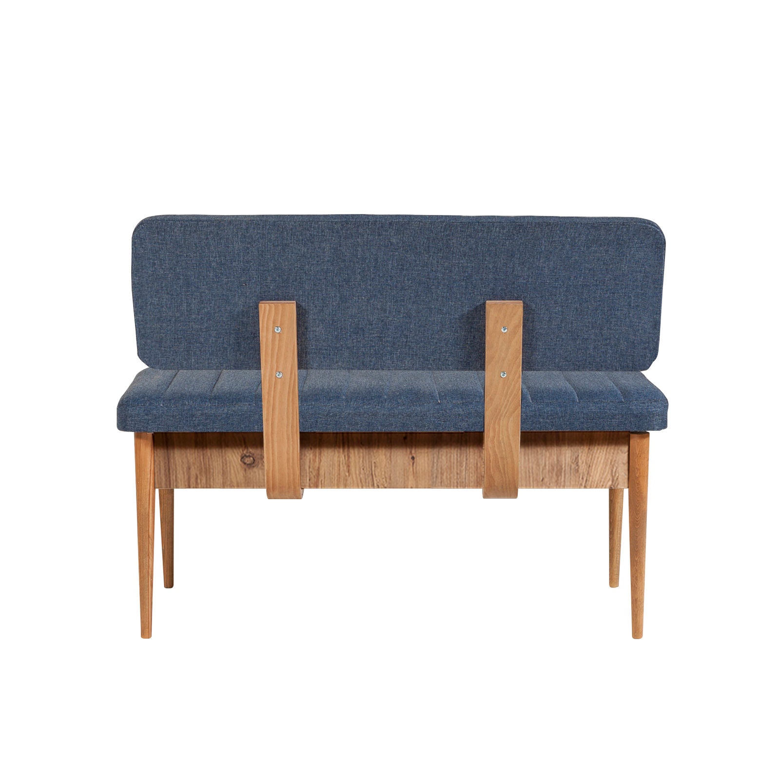 Erleben Sie den Vina Atlantic Dark Esstisch von Hanah Home – ein elegantes, ausziehbares Möbelstück in Dunkelblau, das Stil und Komfort in Ihr Esszimmer bringt.