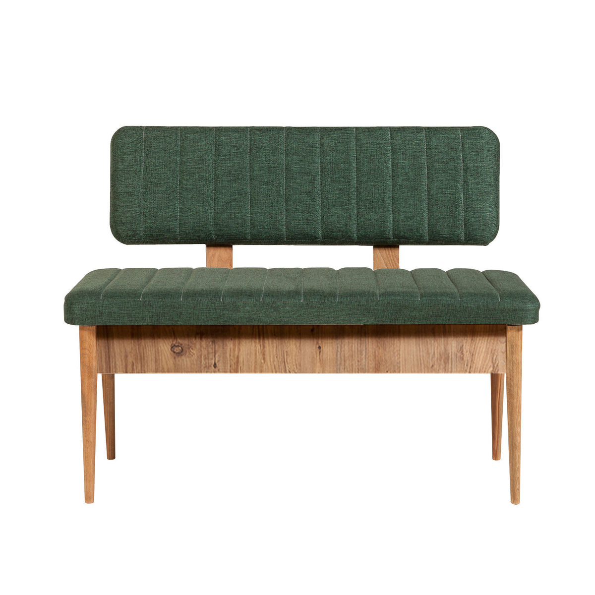 Vina Bench Sitzbank - Atlantische Kiefer Grün in Atlantische Kiefer Grün präsentiert im Onlineshop von KAQTU Design AG. Sitzbank ist von Hanah Home