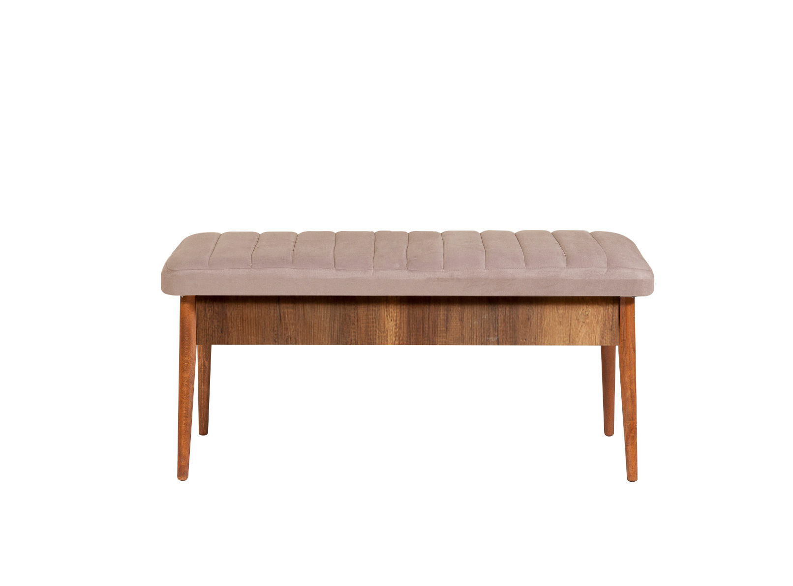 Verleihen Sie Ihrem Esszimmer mit dem Vina 0900 Esstisch von Hanah Home in Walnuss Stein Eleganz und Funktionalität – ideal für gesellige Runden.