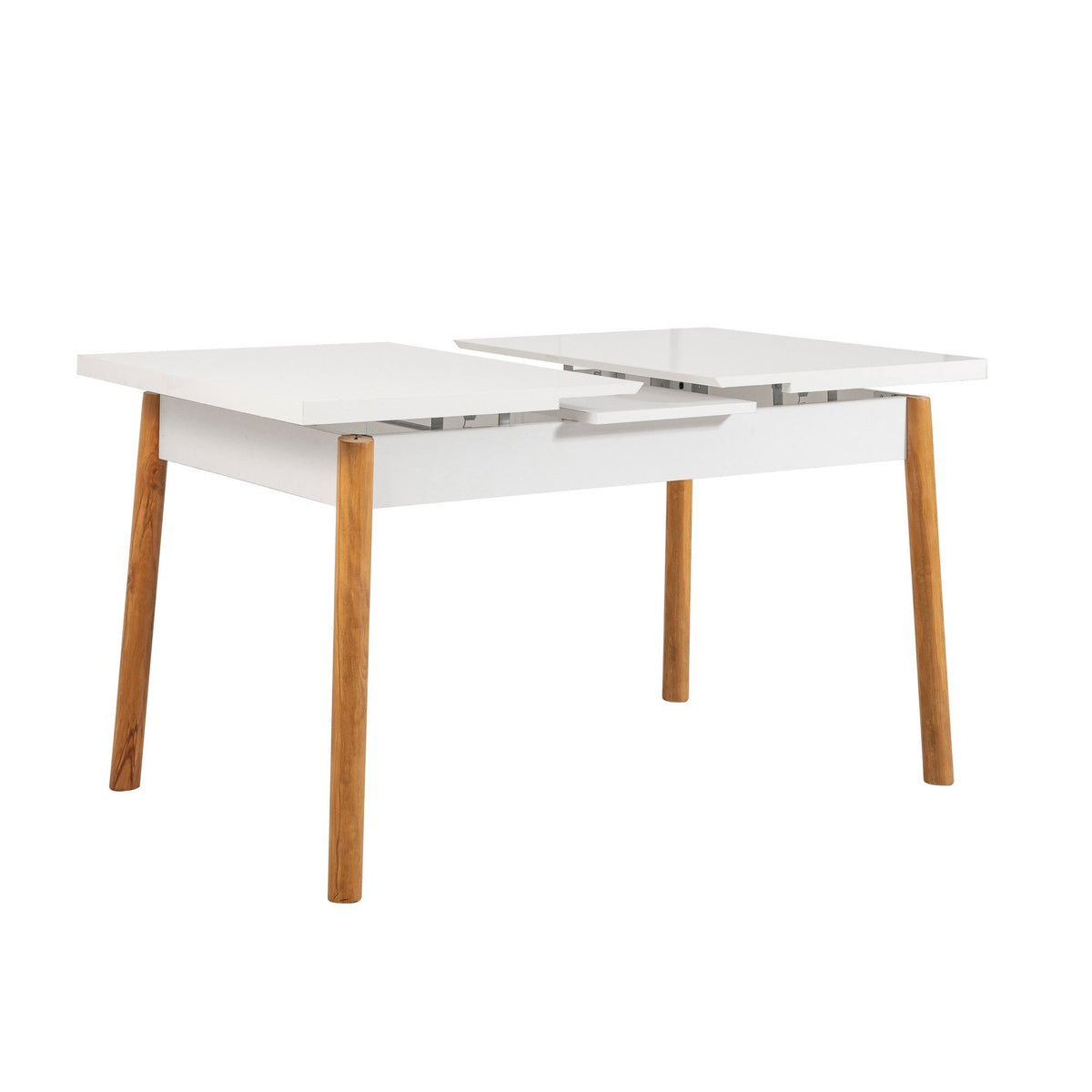 Santiago Masa Atlantic Esstisch - Atlantische Kiefer Weiss in Atlantische Kiefer Weiss präsentiert im Onlineshop von KAQTU Design AG. Esstisch ist von Hanah Home
