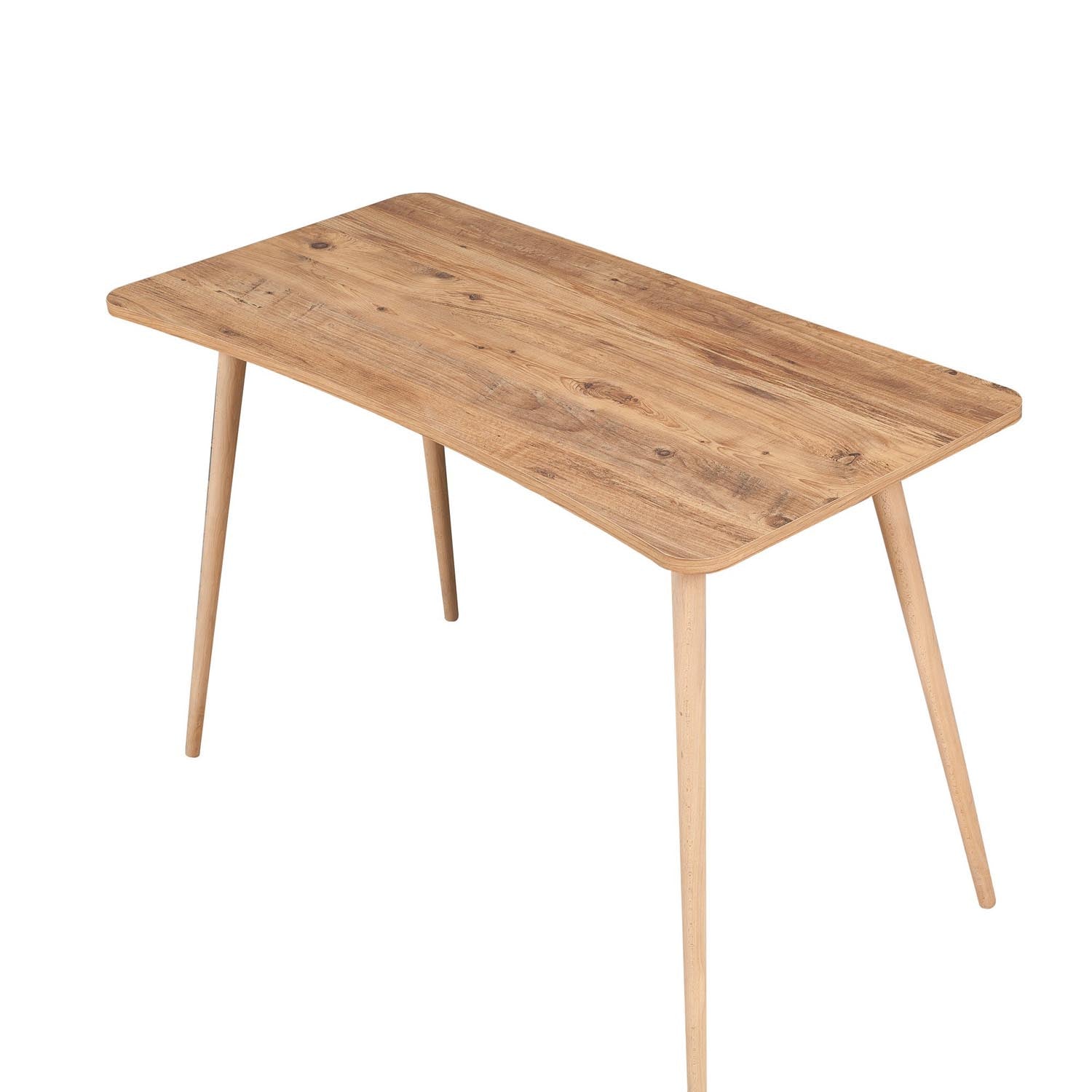 Gestalten Sie Ihren Arbeitsplatz mit dem Fabio Schreibtisch von Hanah Home. Robuste Atlantische Kiefer, viel Stauraum und elegantes Design für jeden Raum.