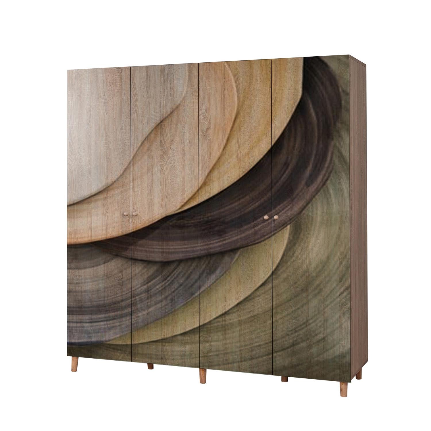 Entdecken Sie die Loni 4 Garderobe in Sonomo von Hanah Home – stilvolles Design, hochwertige Materialien und viel Stauraum für Ihre Kleidung!