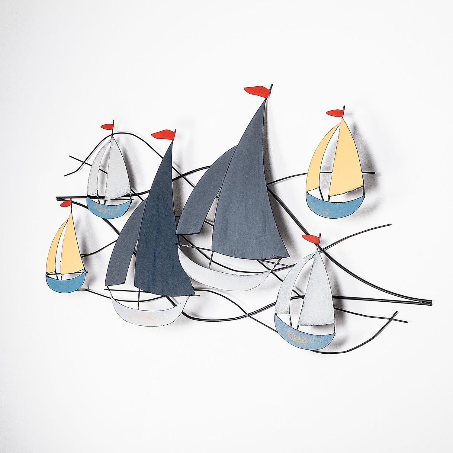 Verleihen Sie Ihrem Raum mit der mehrfarbigen Hizir Wanddeko von Wallity einen Hauch von Eleganz und Kreativität – ein handgefertigtes Kunstwerk für Ihr Zuhause!