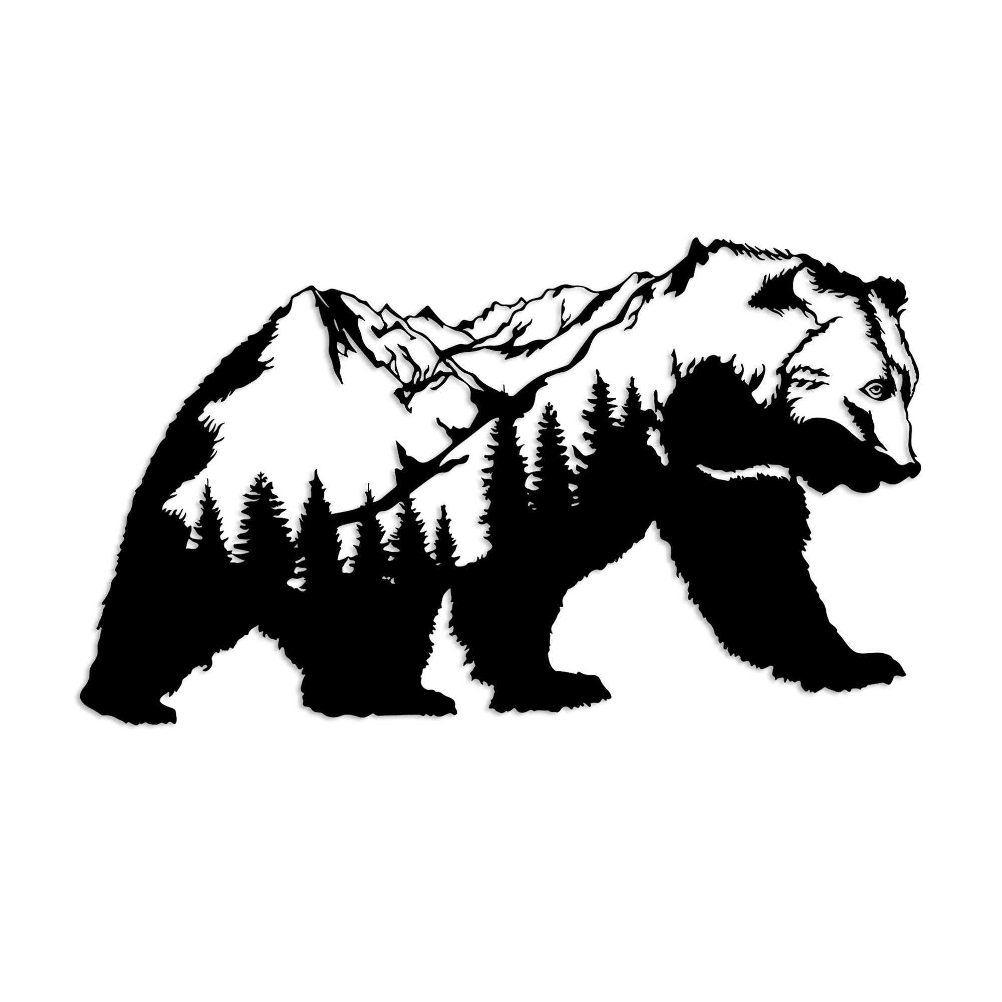 Verleihen Sie Ihrem Raum mit der Orso Wanddeko von Wallity in edlem Schwarz einen modernen Akzent. Ein Kunstwerk, das begeistert!