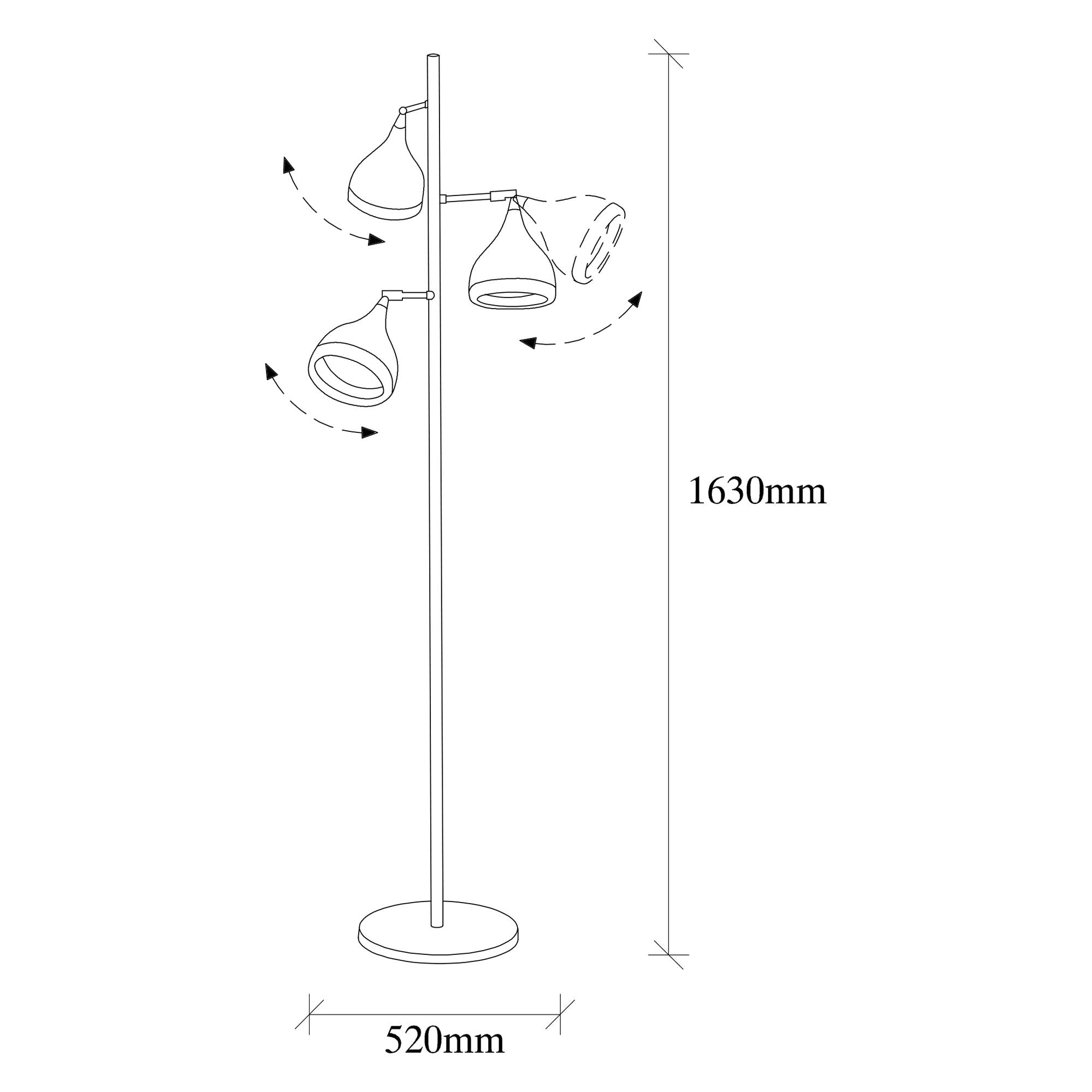 Yıldo - 7021 in Schwarz
Kupfer präsentiert im Onlineshop von KAQTU Design AG. Stehleuchte ist von Opviq