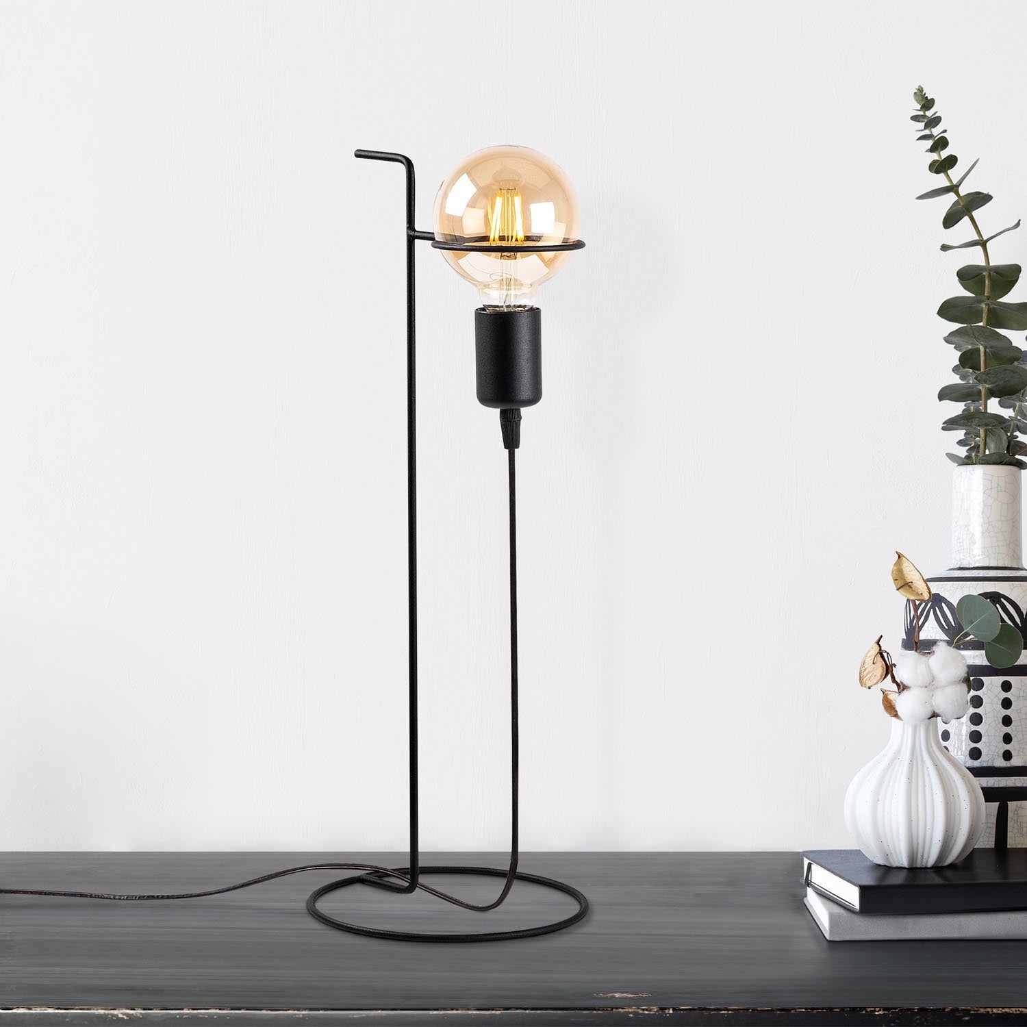 Lampe de table Pota - noir