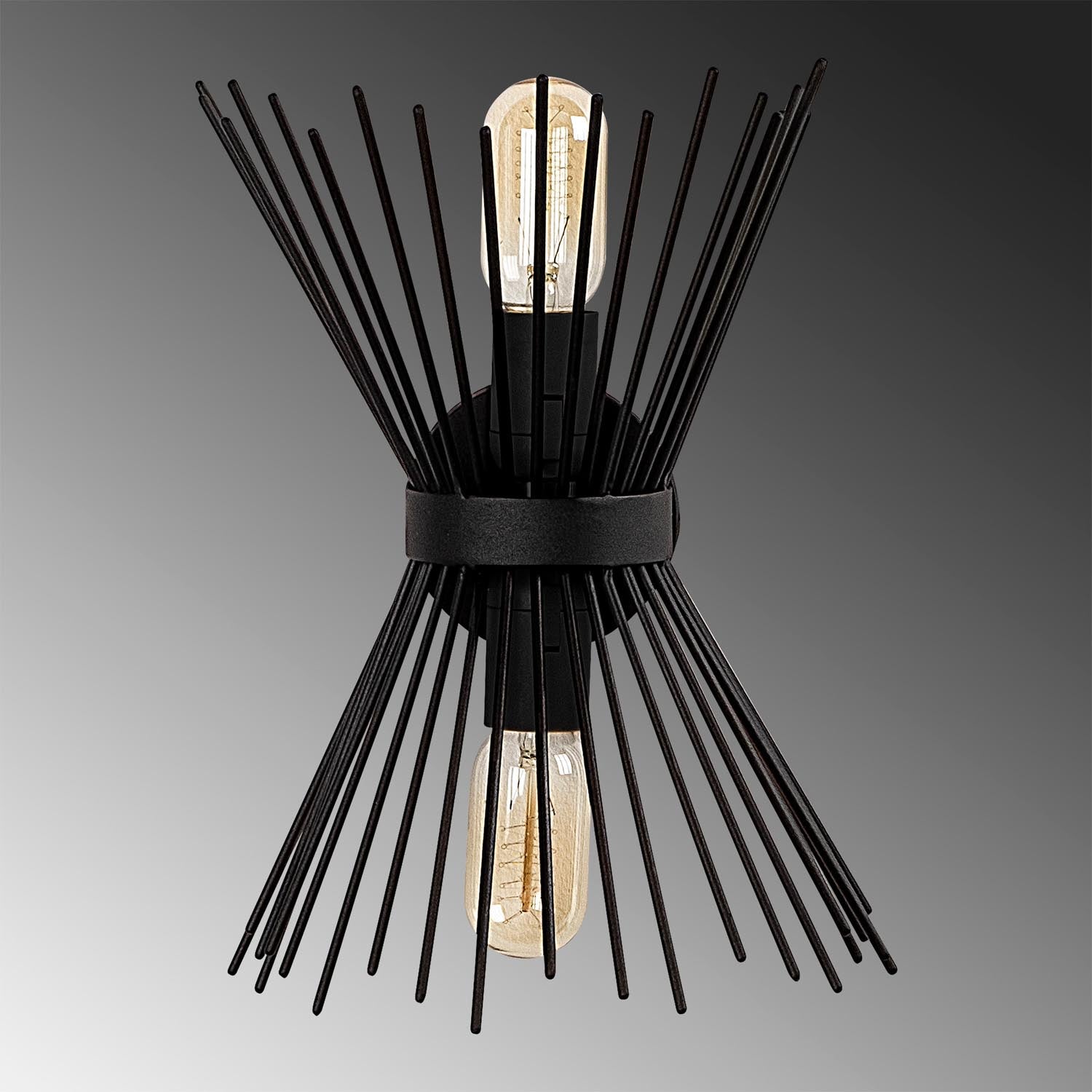 Kirpi wall lamp - black