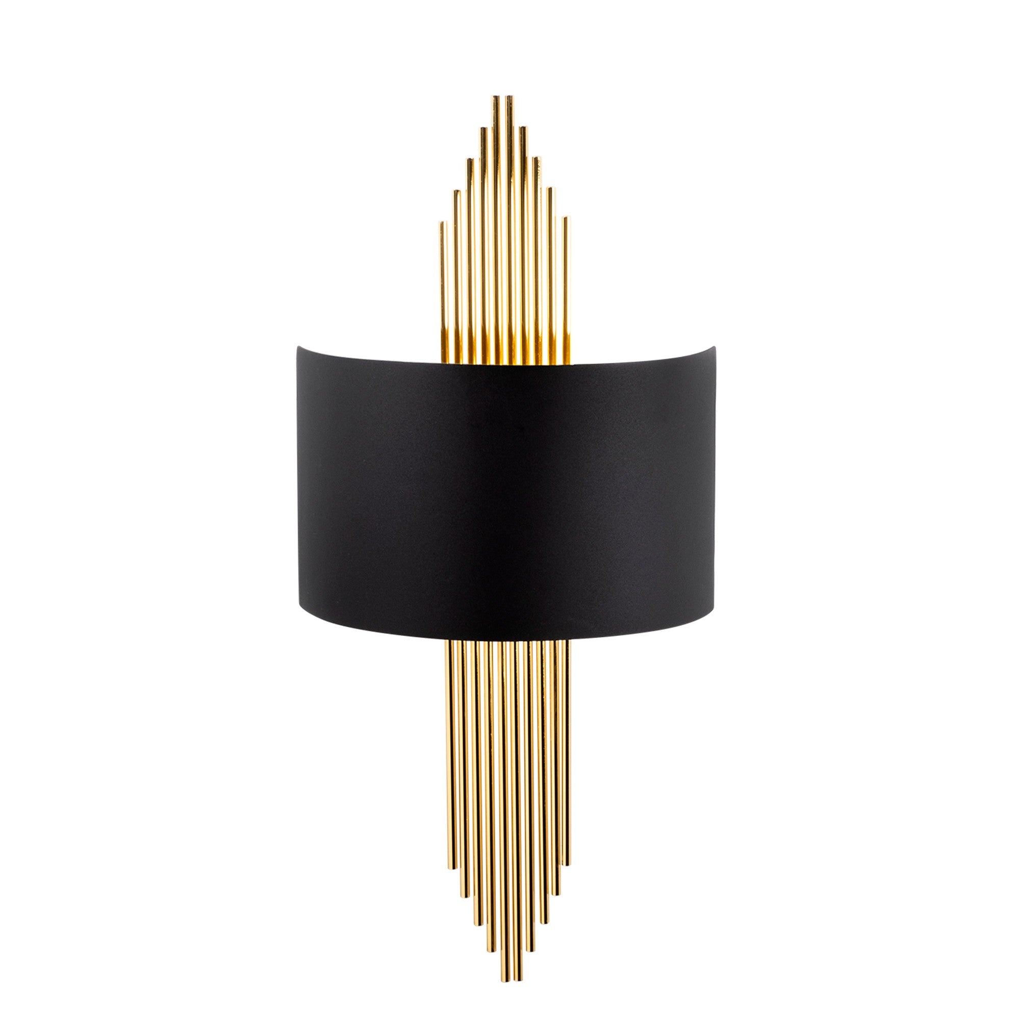 616 - A in Schwarz Gold präsentiert im Onlineshop von KAQTU Design AG. Wandleuchte ist von Opviq