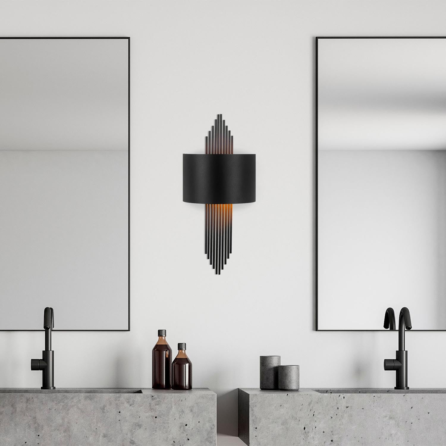 Entdecken Sie die stilvolle 620 Wandleuchte in Schwarz von Opviq. Diese elegante Lampe verwandelt jeden Raum mit ihrem modernen Design und sanfter Beleuchtung.