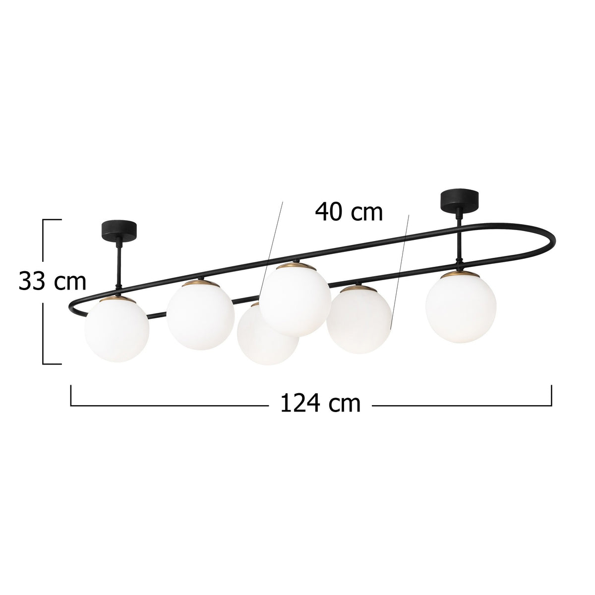 Abaküs Pendellampe - Schwarz Weiss in Schwarz Weiss präsentiert im Onlineshop von KAQTU Design AG. Pendelleuchte ist von Opviq