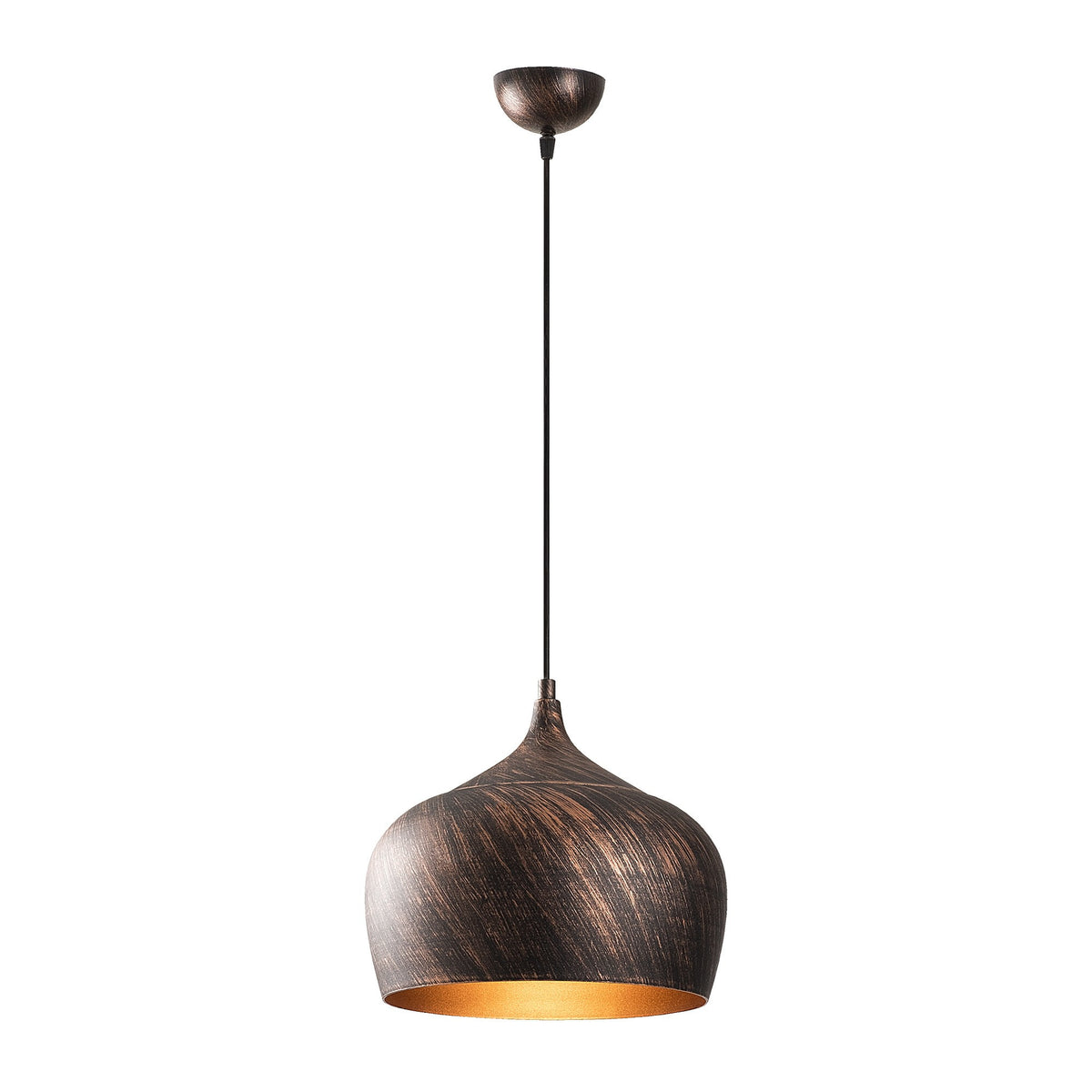 Sağlam Pendellampe - Kupfer Gold in Kupfer Gold präsentiert im Onlineshop von KAQTU Design AG. Pendelleuchte ist von Opviq