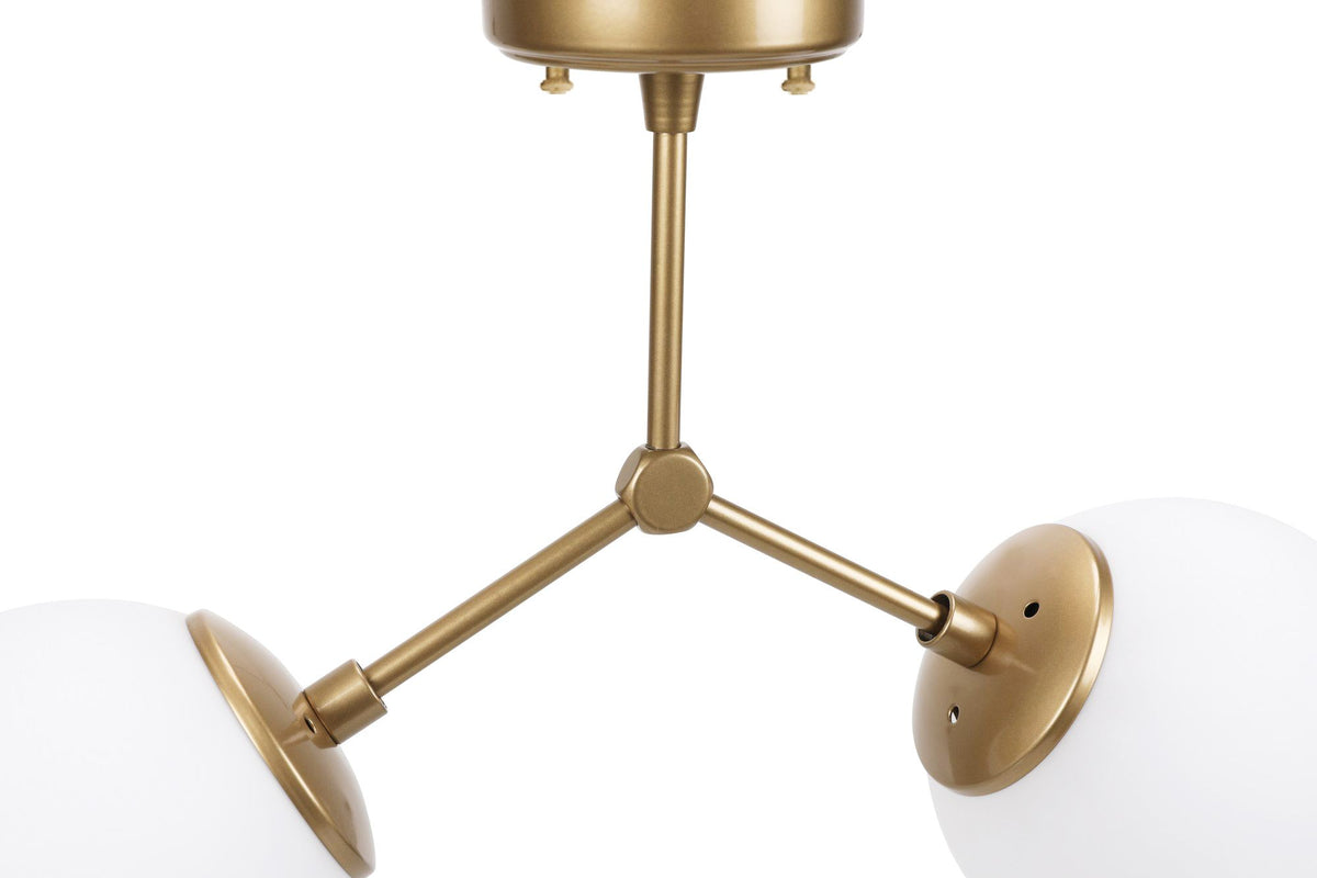 Damar Deckenleuchte - Gelb Weiss in Gelb Weiss präsentiert im Onlineshop von KAQTU Design AG. Deckenleuchte ist von Opviq