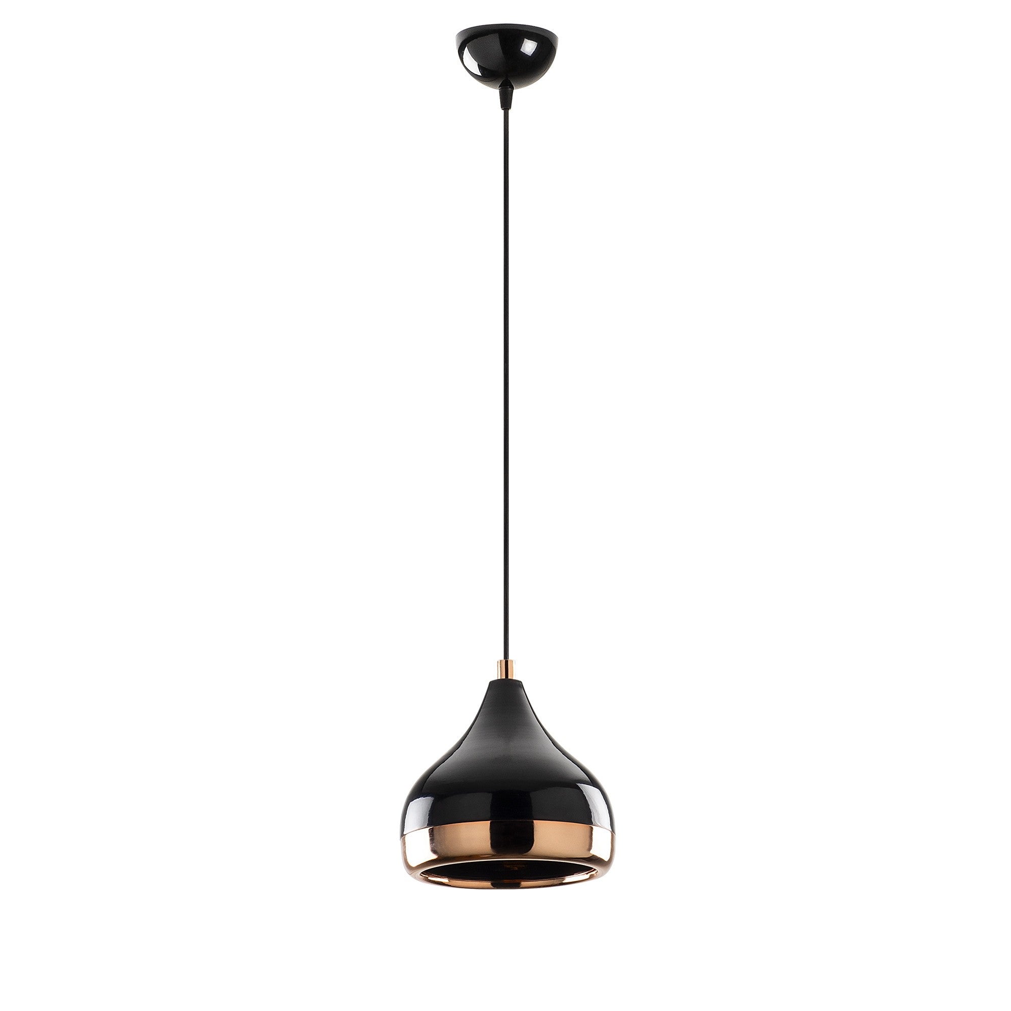 Yıldo Pendellampe - Schwarz
Kupfer in Schwarz / Kupfer präsentiert im Onlineshop von KAQTU Design AG. Pendelleuchte ist von Opviq