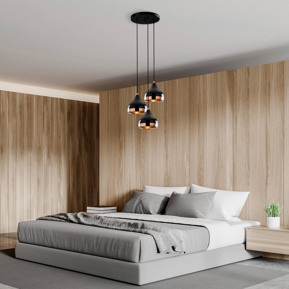 Yıldo Pendellampe - Schwarz
Kupfer in Schwarz / Kupfer präsentiert im Onlineshop von KAQTU Design AG. Pendelleuchte ist von Opviq