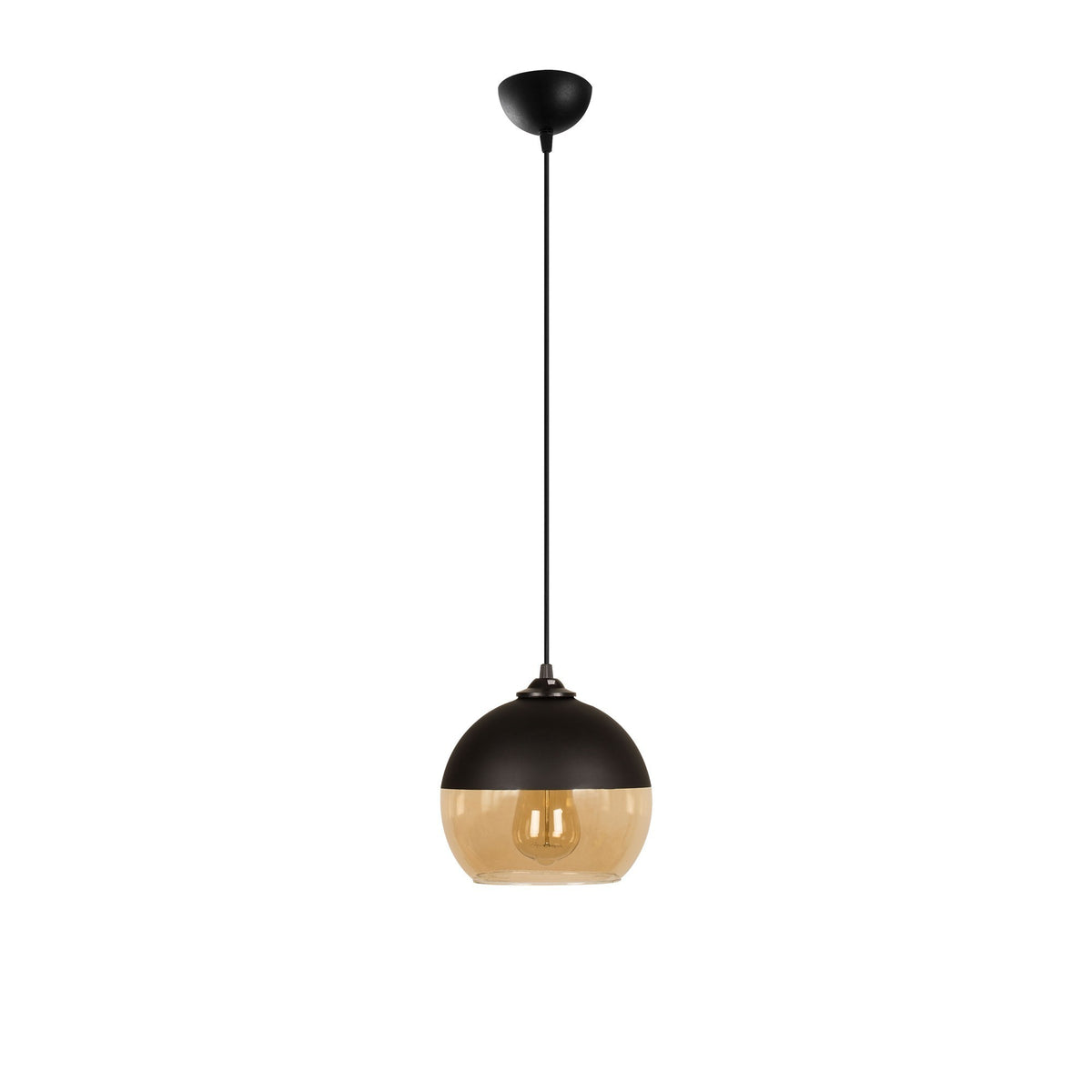 Camini Pendellampe - Schwarzer Honig in Schwarzer Honig präsentiert im Onlineshop von KAQTU Design AG. Pendelleuchte ist von Opviq
