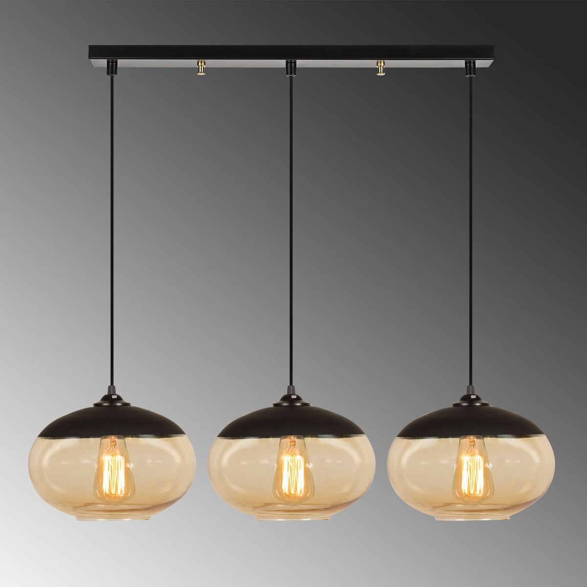 Camini Pendellampe - Schwarzer Honig in Schwarzer Honig präsentiert im Onlineshop von KAQTU Design AG. Pendelleuchte ist von Opviq
