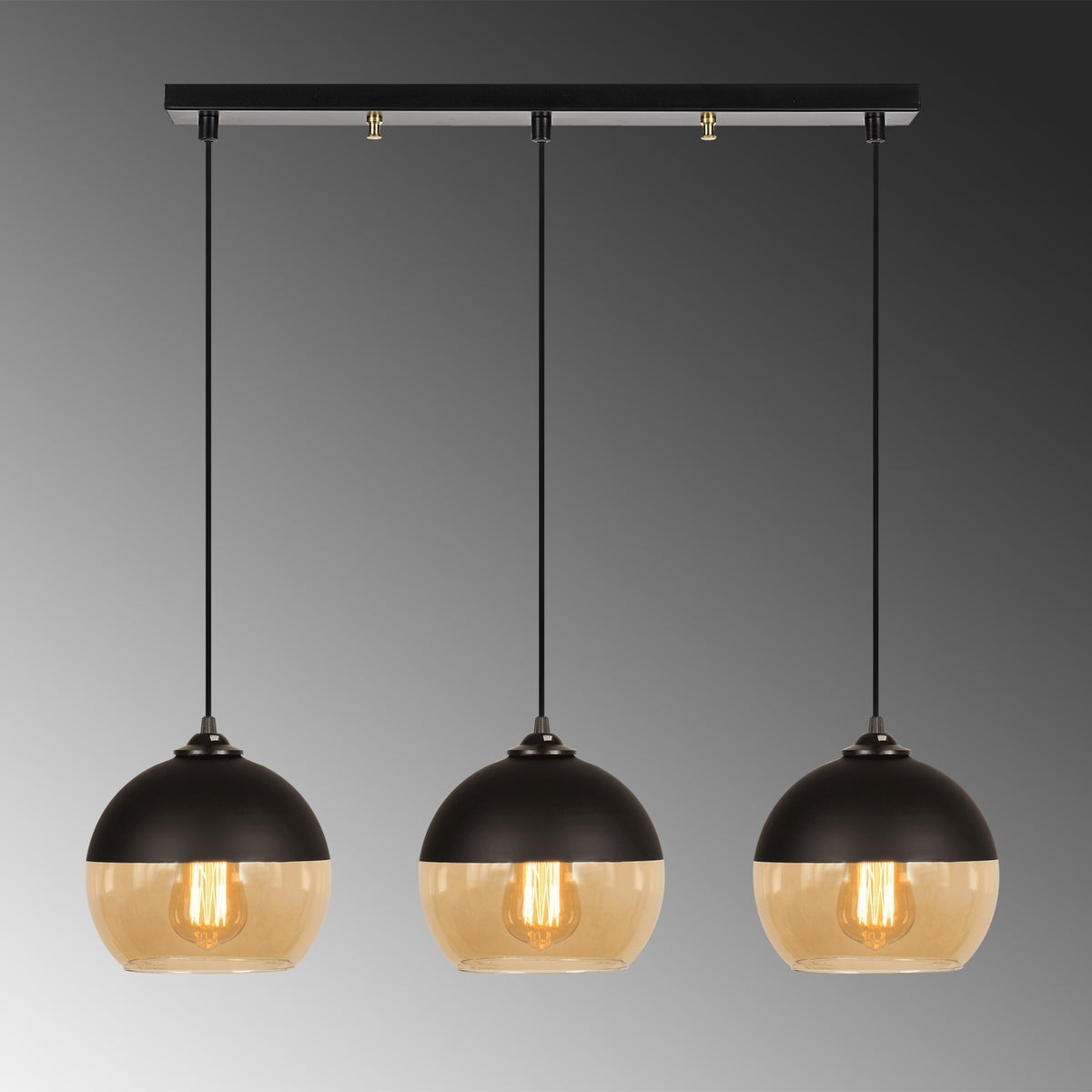 Camini Pendellampe - Schwarzer Honig in Schwarzer Honig präsentiert im Onlineshop von KAQTU Design AG. Pendelleuchte ist von Opviq