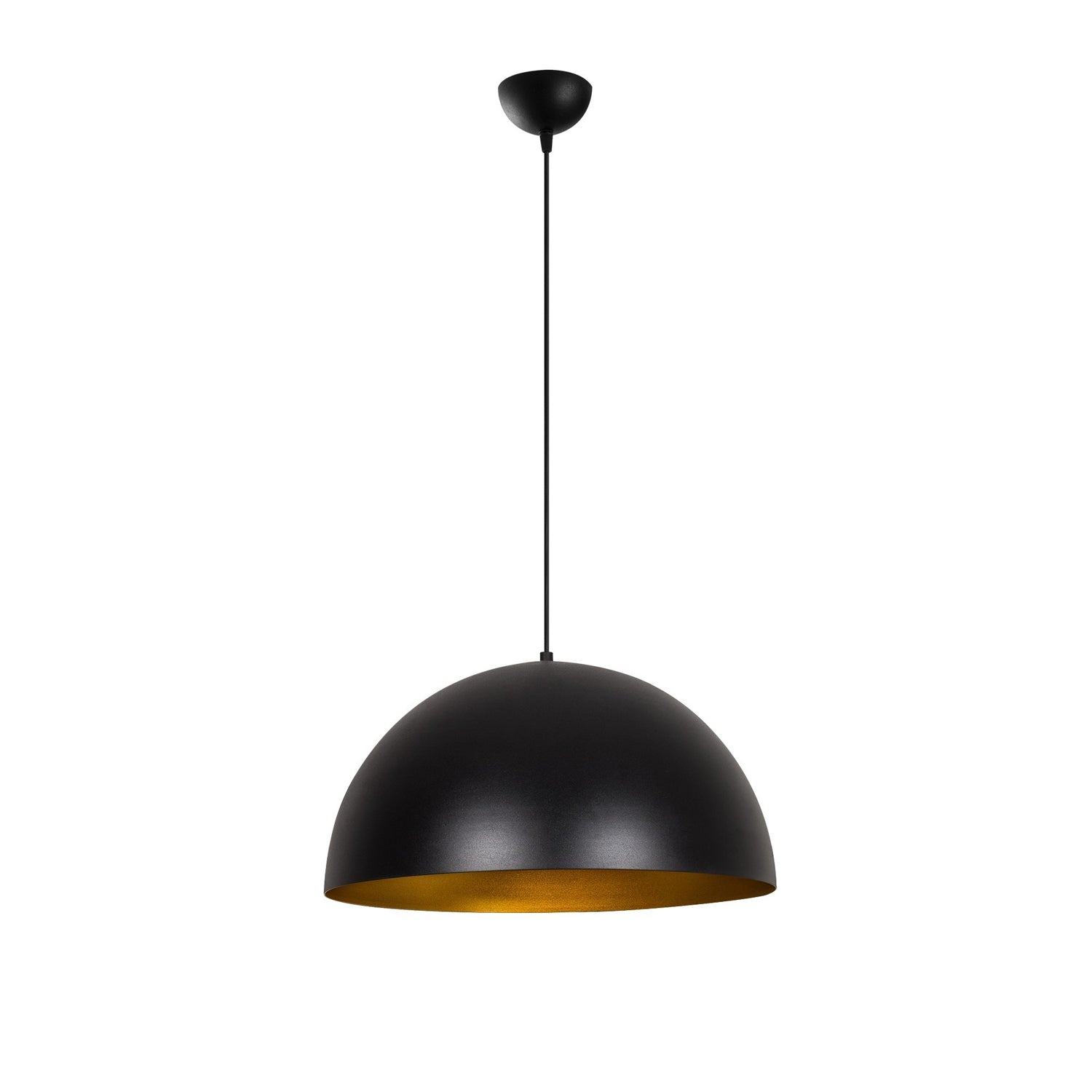 Verleihen Sie Ihrem Raum mit der Sivani Pendelleuchte in Schwarz Gold von Opviq einen Hauch von Luxus und modernem Design.