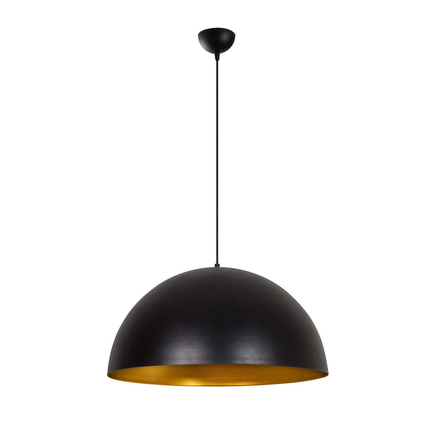 Verleihen Sie Ihrem Zuhause mit der Sivani Pendelleuchte in Schwarz Gold von Opviq einen Hauch von Luxus und modernem Flair.