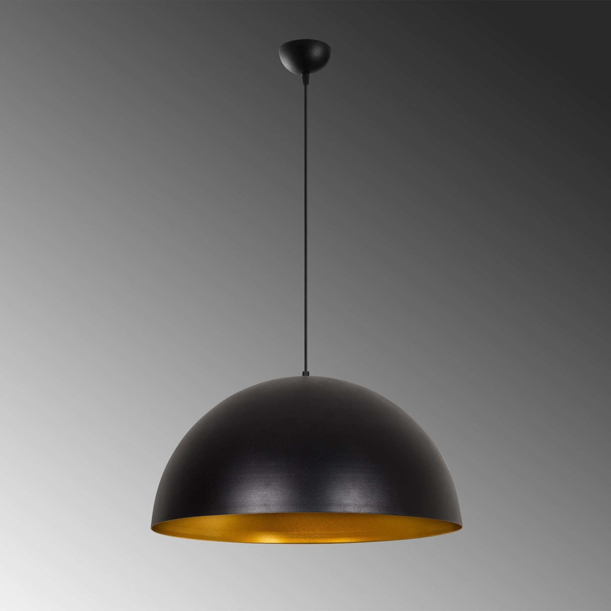 Sivani Pendellampe - Schwarz Gold in Schwarz Gold präsentiert im Onlineshop von KAQTU Design AG. Pendelleuchte ist von Opviq