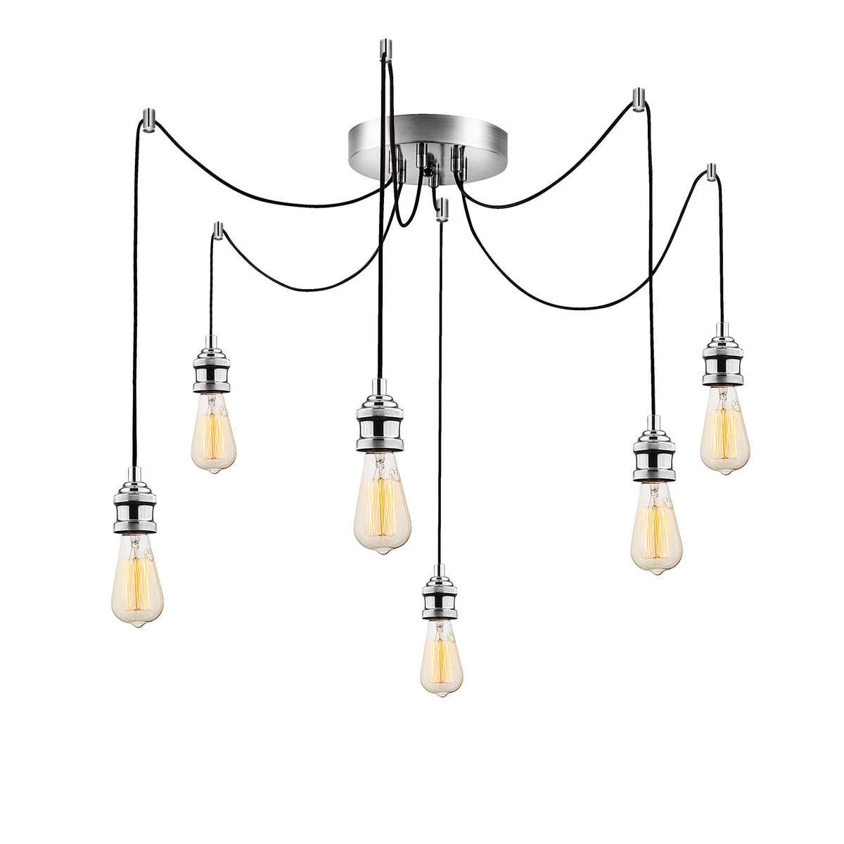 Kabluni Pendellampe - Chrome in Chrome präsentiert im Onlineshop von KAQTU Design AG. Pendelleuchte ist von Opviq