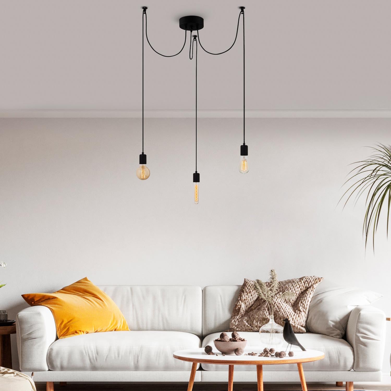 Entdecken Sie die Kabluni Pendelleuchte in Schwarz von Opviq – ein elegantes Lichtdesign, das jedem Raum Stil und Atmosphäre verleiht.