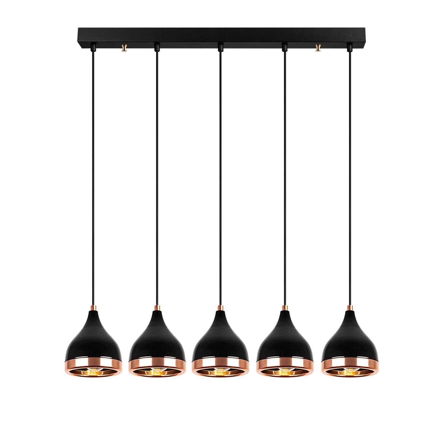 Yıldo Pendellampe - Schwarz
Kupfer in Schwarz / Kupfer präsentiert im Onlineshop von KAQTU Design AG. Pendelleuchte ist von Opviq
