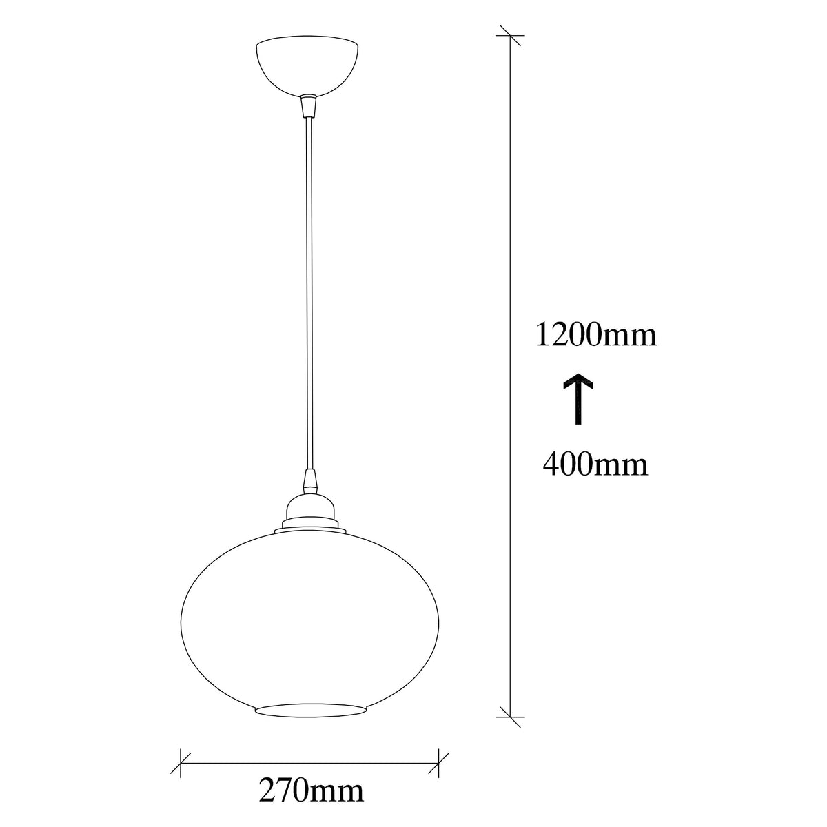 Smoked Pendellampe - Rauch in Rauch präsentiert im Onlineshop von KAQTU Design AG. Pendelleuchte ist von Opviq