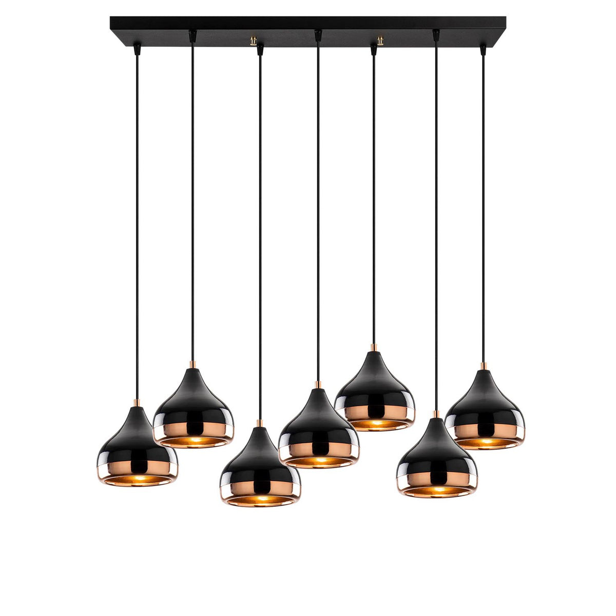 Yıldo Pendellampe - Schwarz in Schwarz präsentiert im Onlineshop von KAQTU Design AG. Pendelleuchte ist von Opviq