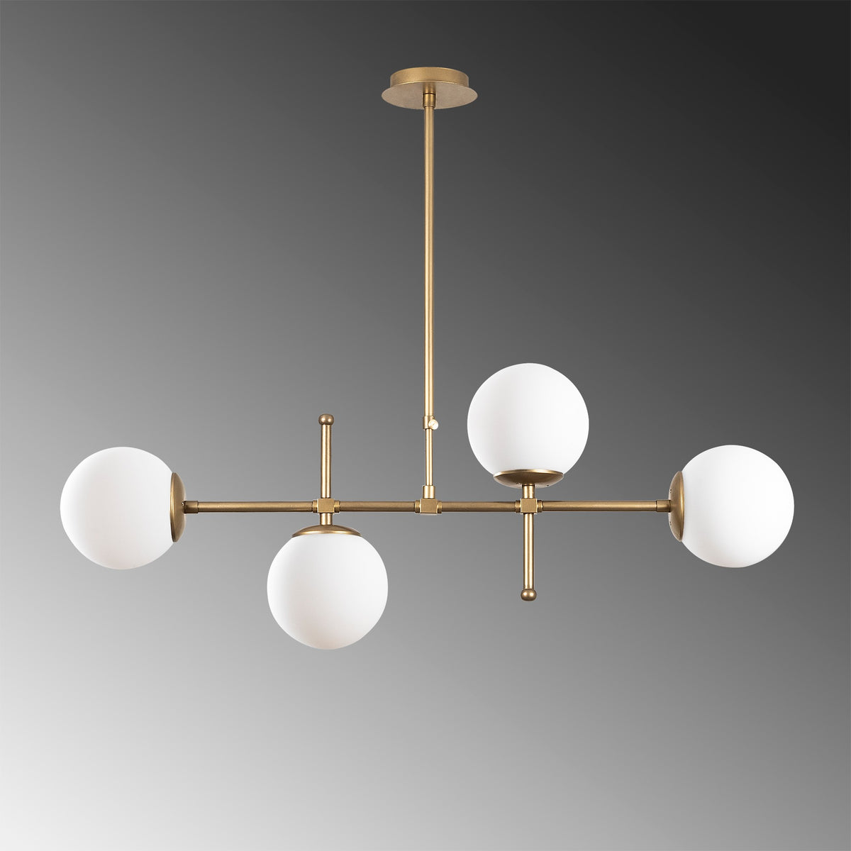 Mudoni Pendellampe - Gold in Gold präsentiert im Onlineshop von KAQTU Design AG. Pendelleuchte ist von Opviq