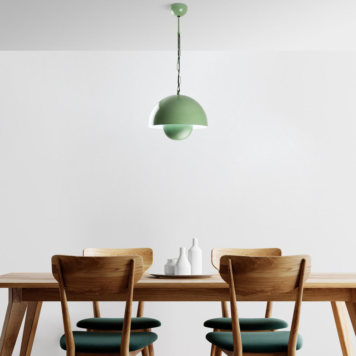 Kure 2676 Pendellampe - Minze in Minze präsentiert im Onlineshop von KAQTU Design AG. Pendelleuchte ist von Opviq