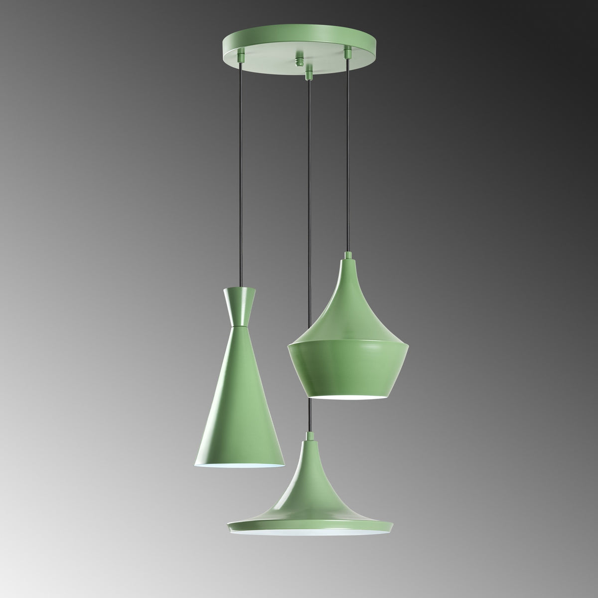 Tom Pendellampe - Minze in Minze präsentiert im Onlineshop von KAQTU Design AG. Pendelleuchte ist von Opviq