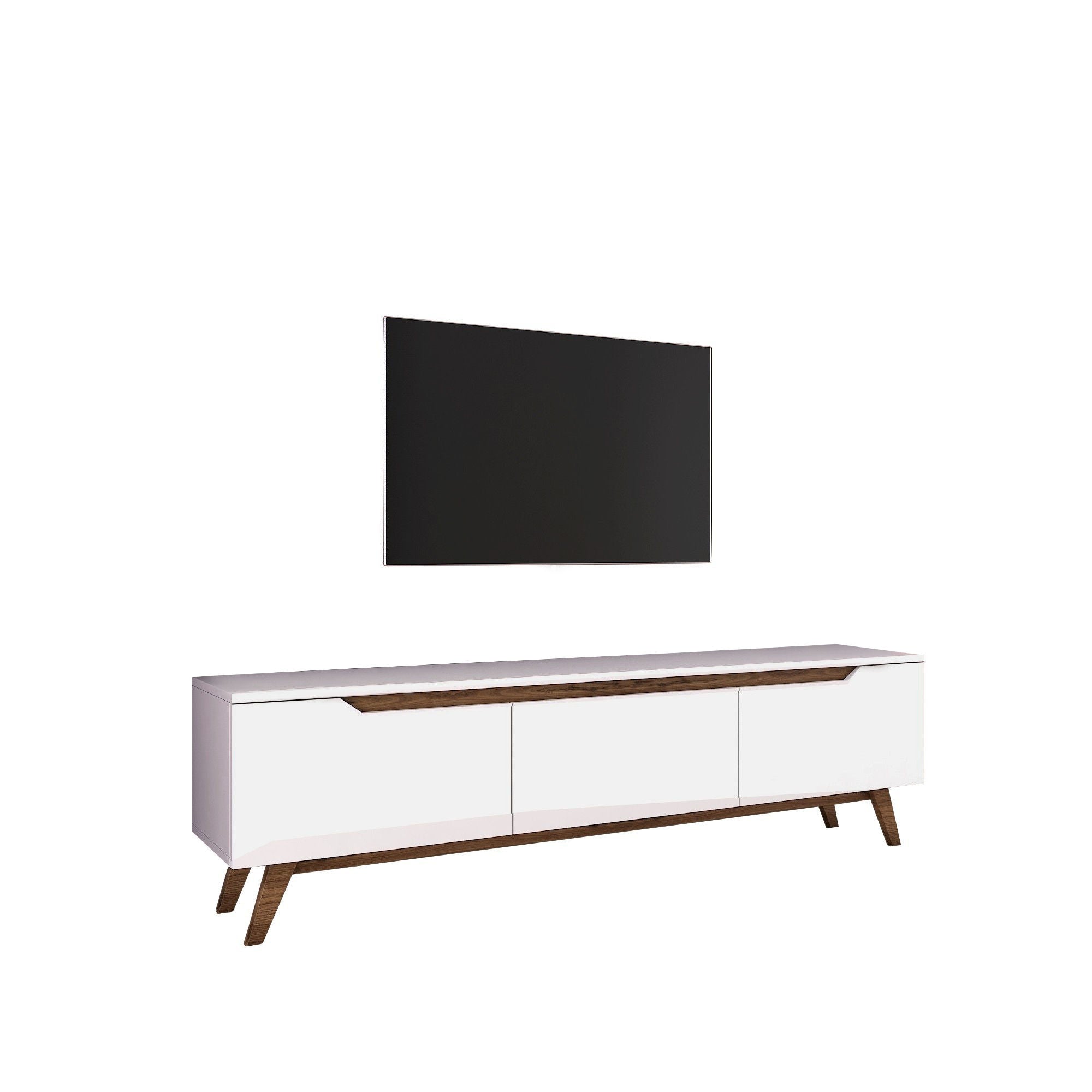 D1 - 794 in Weisser Walnuss präsentiert im Onlineshop von KAQTU Design AG. Sideboard ist von Hanah Home