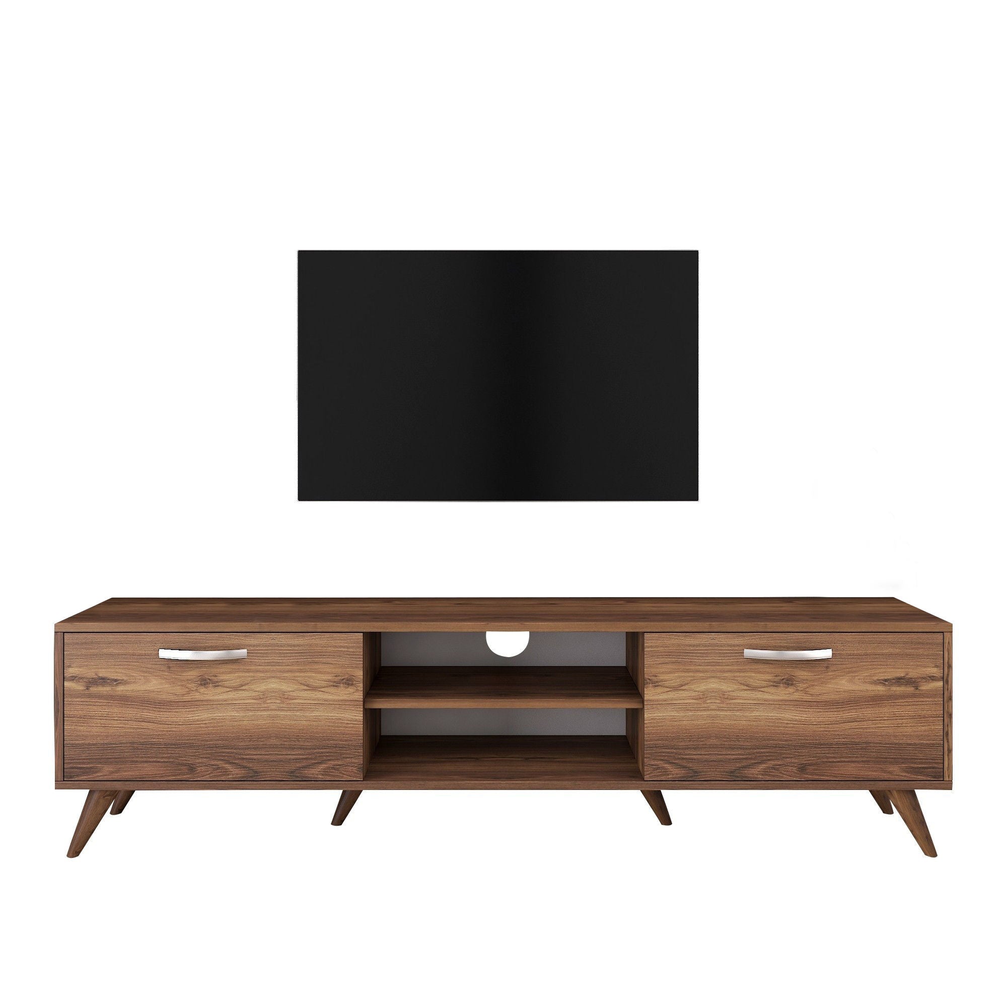 A9 - 221 in Walnuss präsentiert im Onlineshop von KAQTU Design AG. Sideboard ist von Hanah Home