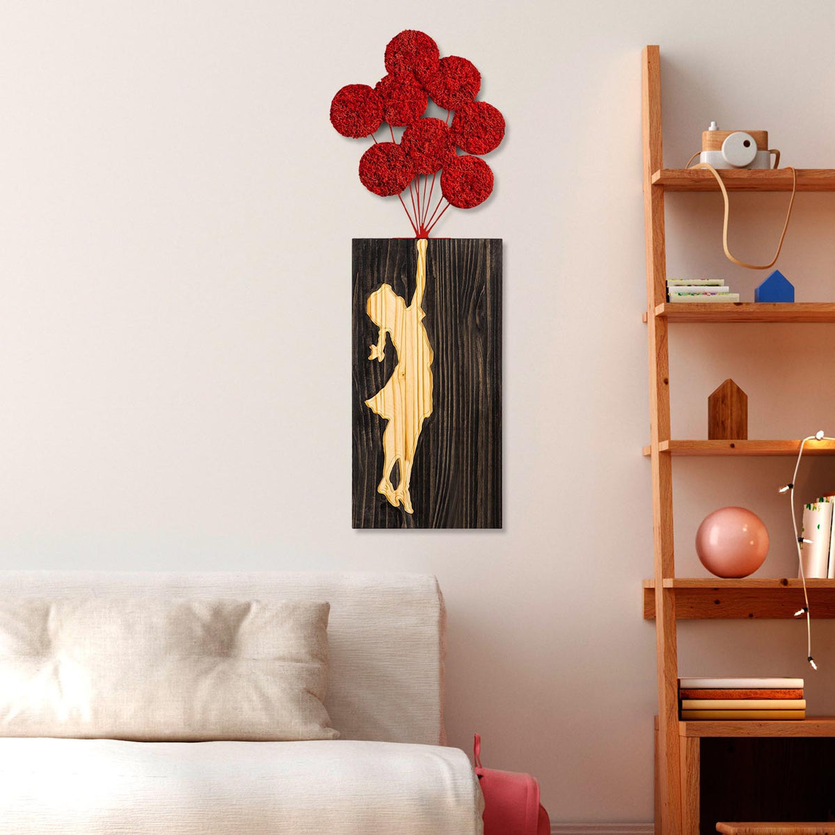 Banksy Wanddeko - Walnuss
Braun
Rot in Walnuss / Braun / Rot präsentiert im Onlineshop von KAQTU Design AG. Wanddeko ist von Wallity