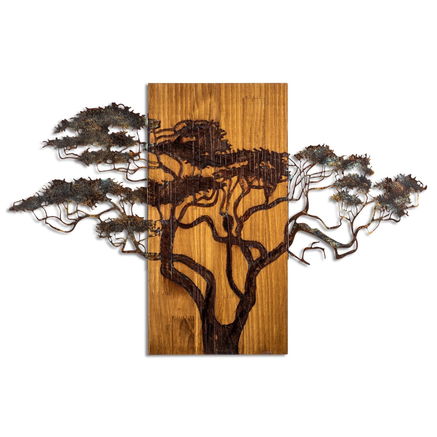 Acacia Tree - 387-A in Mehrfarbig präsentiert im Onlineshop von KAQTU Design AG. Wanddeko ist von Wallity