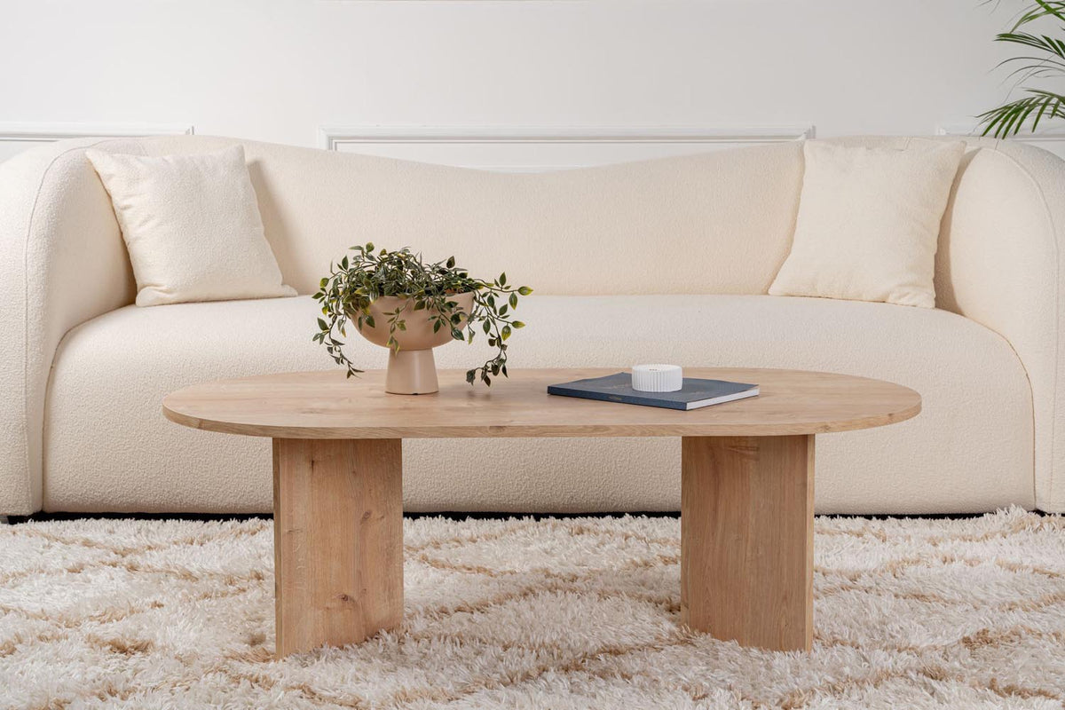 Sable Sofatisch - Saphir- Eiche in Saphir- Eiche präsentiert im Onlineshop von KAQTU Design AG. Couchtisch ist von Nordure