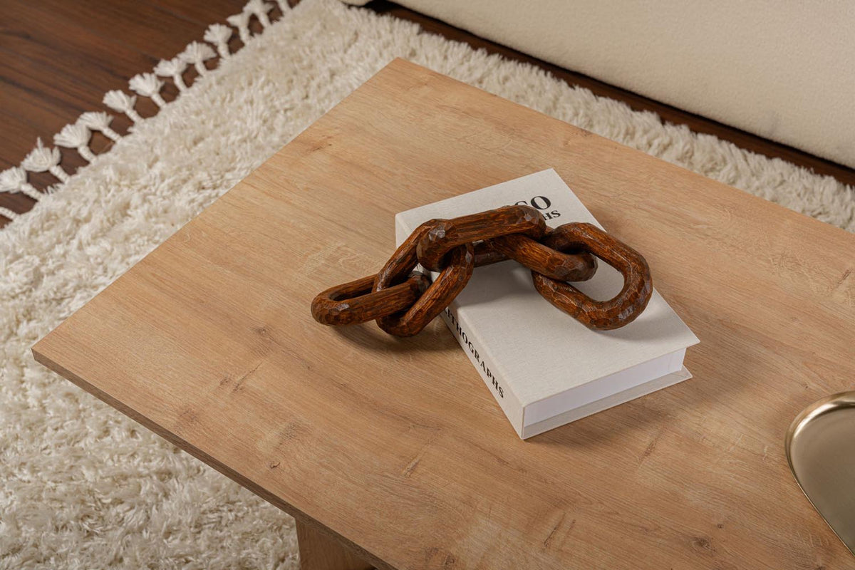 Sabin Sofatisch - Saphir- Eiche in Saphir- Eiche präsentiert im Onlineshop von KAQTU Design AG. Couchtisch ist von Nordure
